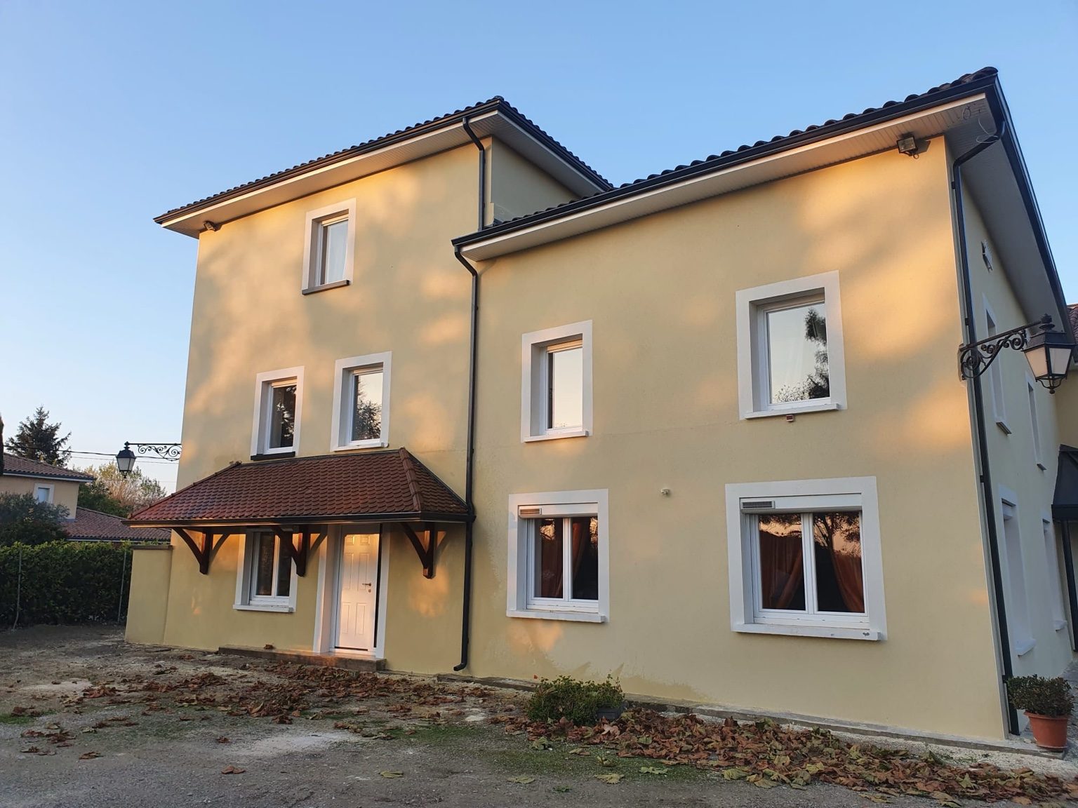 Façade — détails